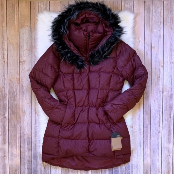 The North Face Fur Hooded Down Parkina Jacket - Picture 2 of 7